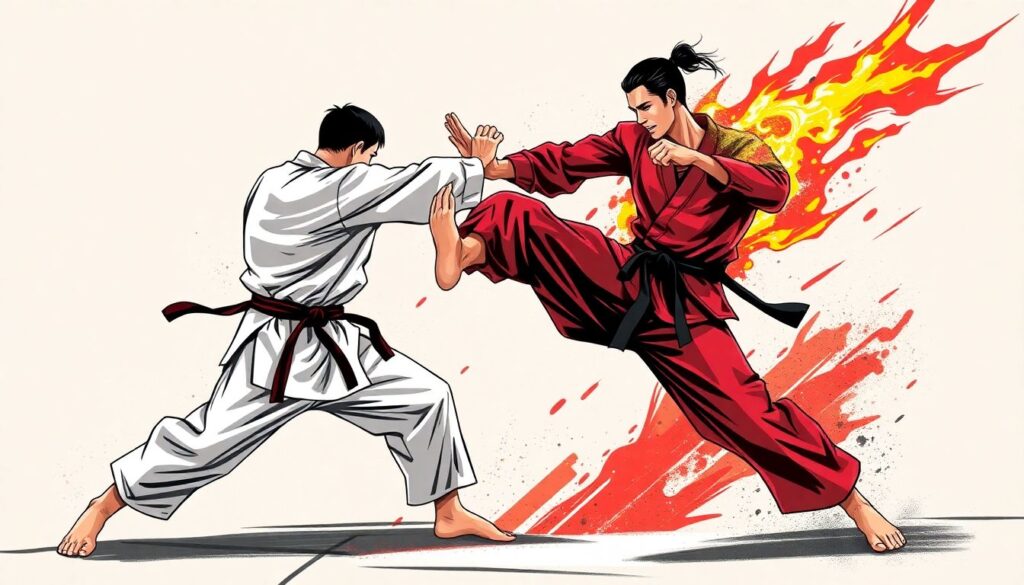 Лоу-кик, хай-кик, кики по корпусу: какой удар эффективнее в реальном бою и почему - иллюстрация