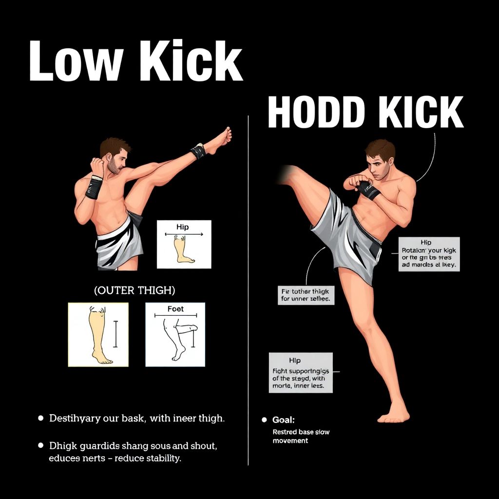 Лоу-кик, хай-кик и кики по корпусу: какой удар сильнее в реальном бою