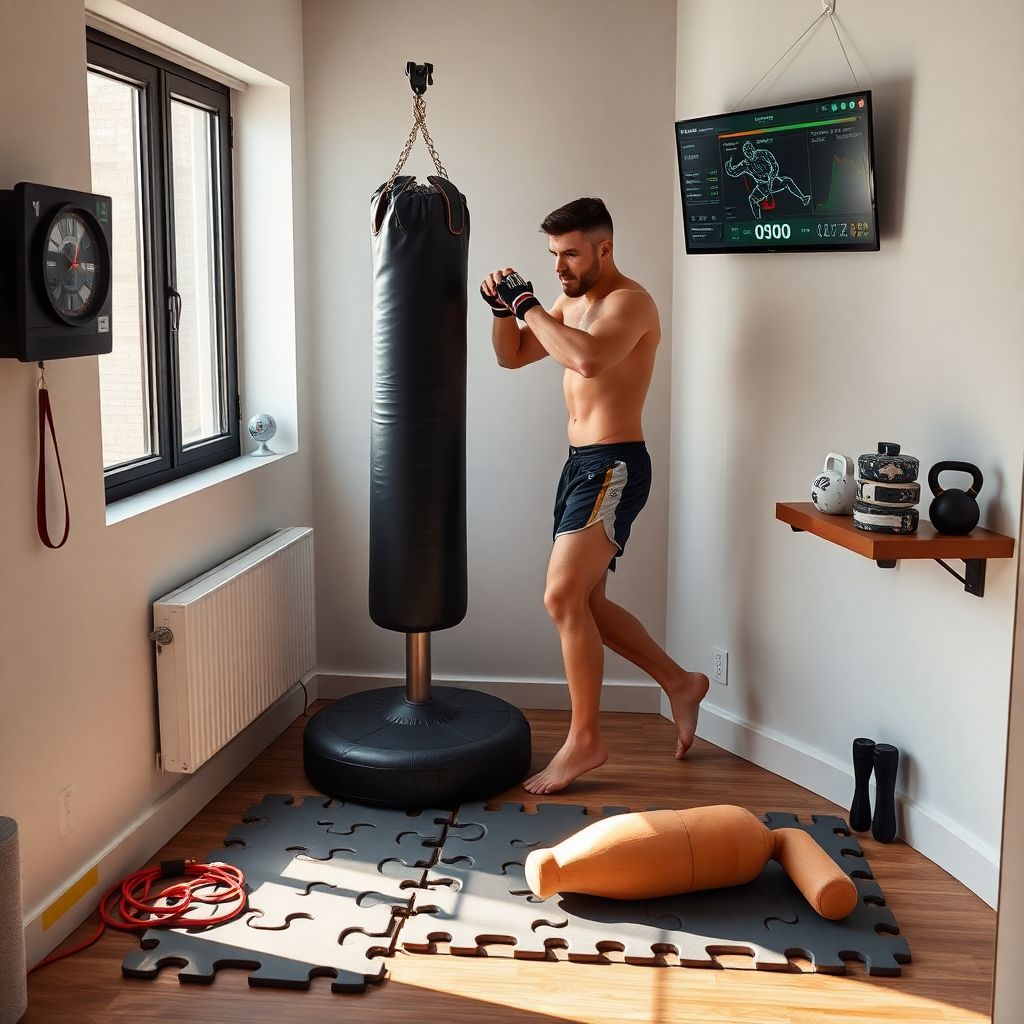 Тренировка ММА дома: минимальный набор экипировки для эффективных занятий