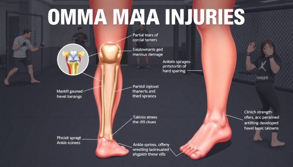 Травмы в ММА: самые распространённые повреждения и как их предотвратить на тренировках - иллюстрация