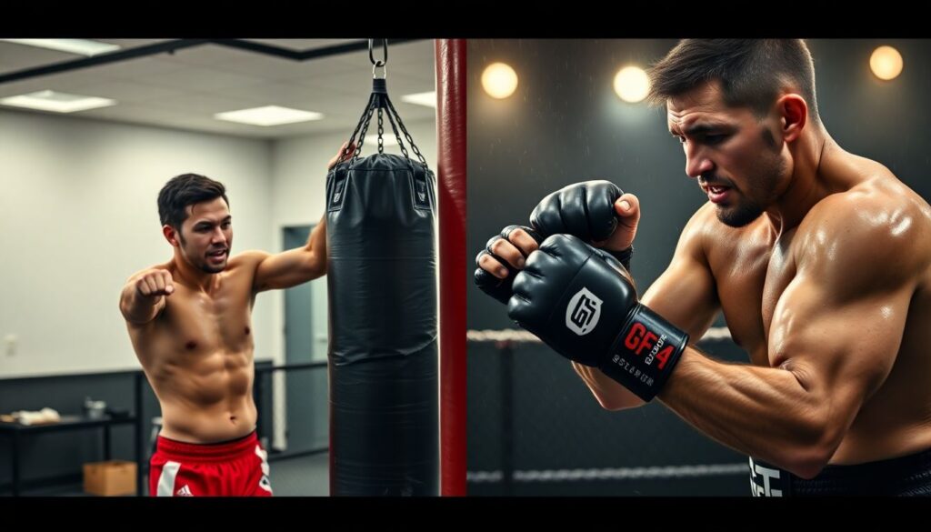 Анализ поединка: тактический разбор боя между двумя топ-бойцами (пример разбора) - иллюстрация