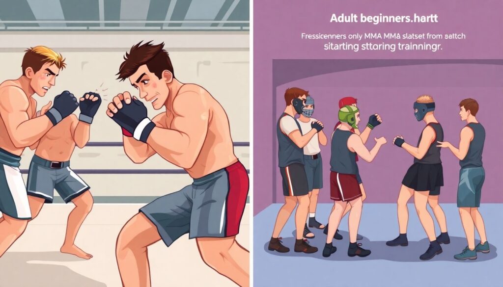 Путь новичка в ММА: с чего начать тренировки и как выбрать зал - иллюстрация