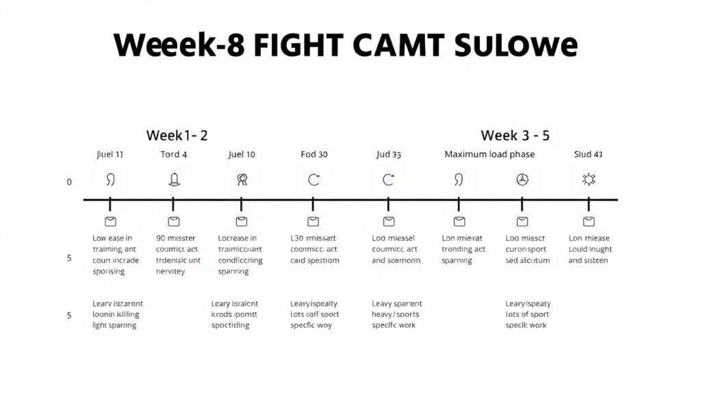Как устроен тренировочный лагерь перед боем: режим, нагрузки, восстановление - иллюстрация
