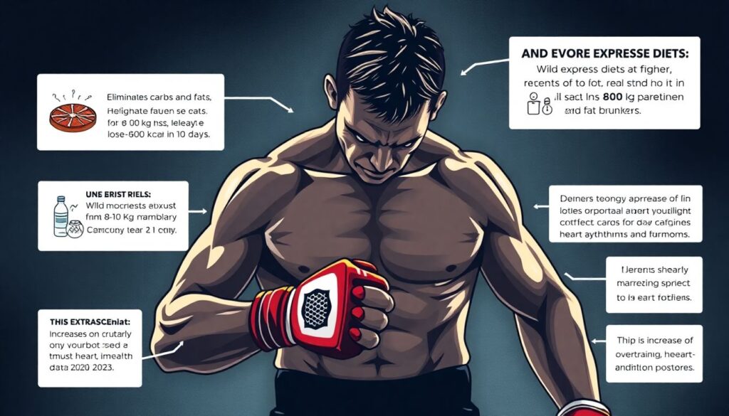 Питание и сгонка веса в ММА: безопасные и опасные методы - иллюстрация