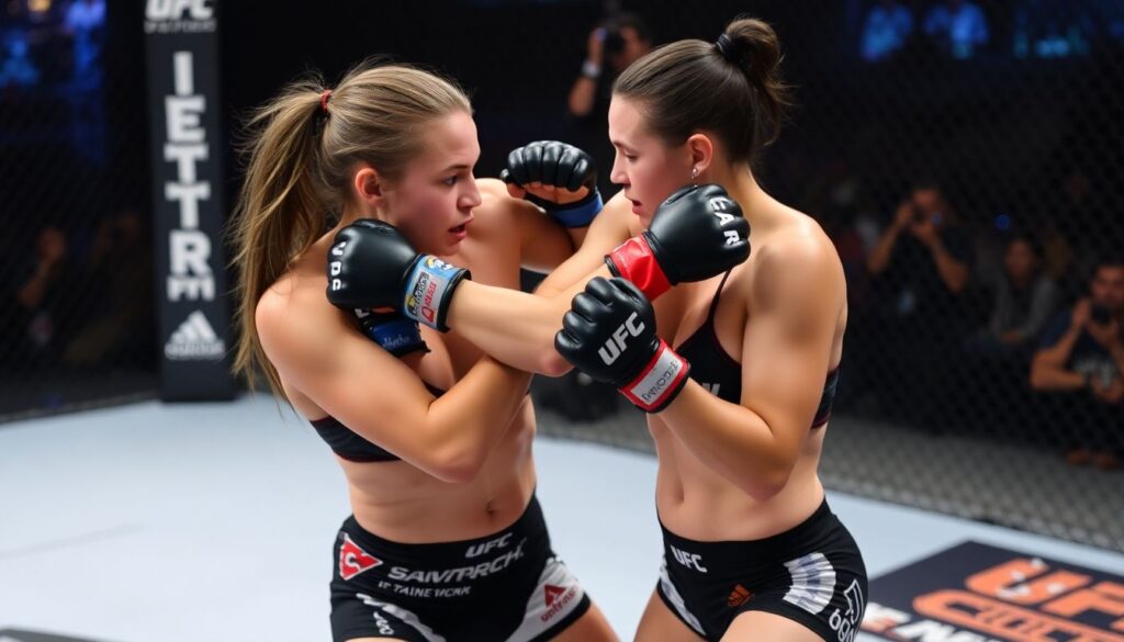 Женское ММА: рост популярности, звёзды и особенности подготовки - иллюстрация